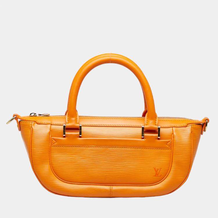 Louis Vuitton Orange Animal skin Epi Danura PM Handbag Louis Vuitton
