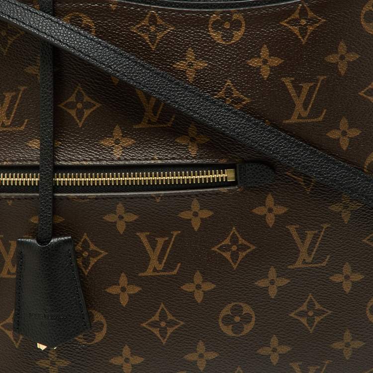 مملوكة مسبقًا Louis Vuitton Black Monogram Canvas Popincourt MM Bag