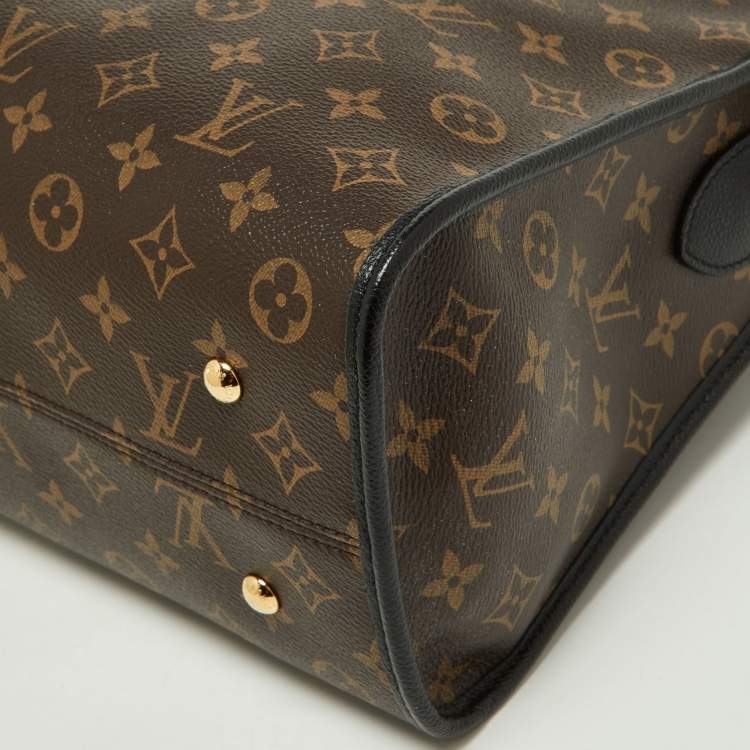 مملوكة مسبقًا Louis Vuitton Black Monogram Canvas Popincourt MM Bag