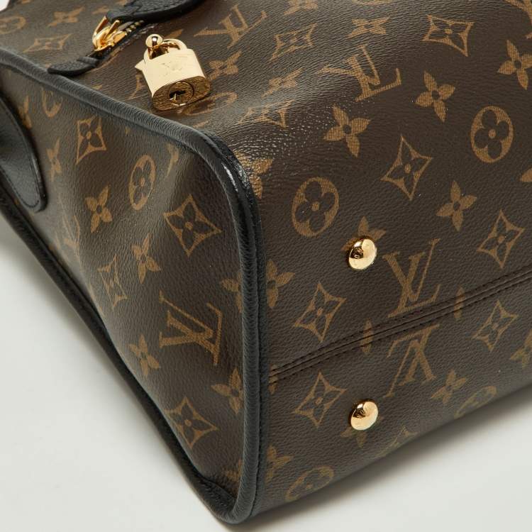 مملوكة مسبقًا Louis Vuitton Black Monogram Canvas Popincourt MM Bag