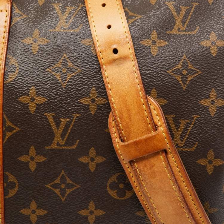 Pre Owned Louis Vuitton Monogram Canvas Keepall 50 Bandouliere Bag