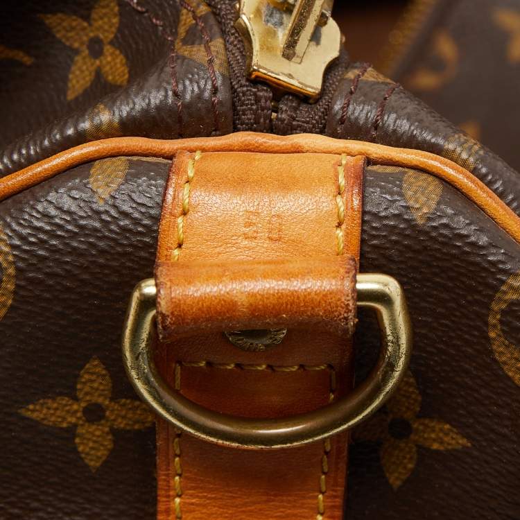 Pre Owned Louis Vuitton Monogram Canvas Keepall 50 Bandouliere Bag
