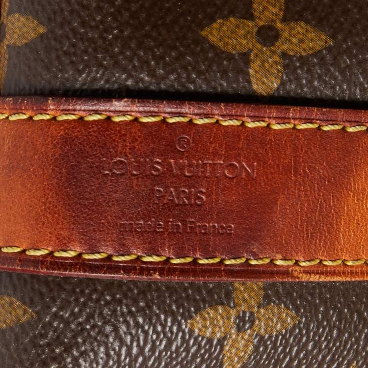 Pre Owned Louis Vuitton Monogram Canvas Keepall 50 Bandouliere Bag