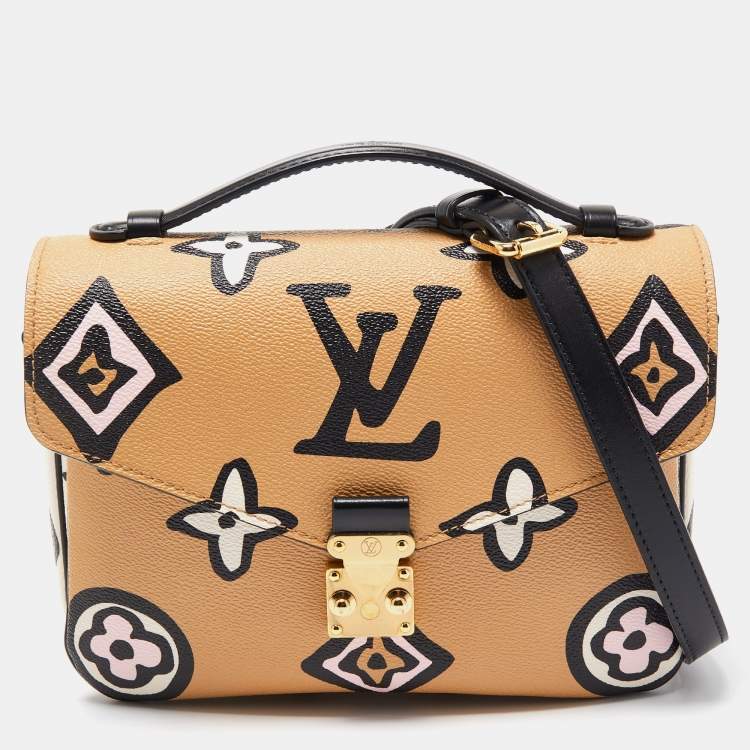 Louis Vuitton Monogram Giant Wild at Heart Pochette Metis Bag