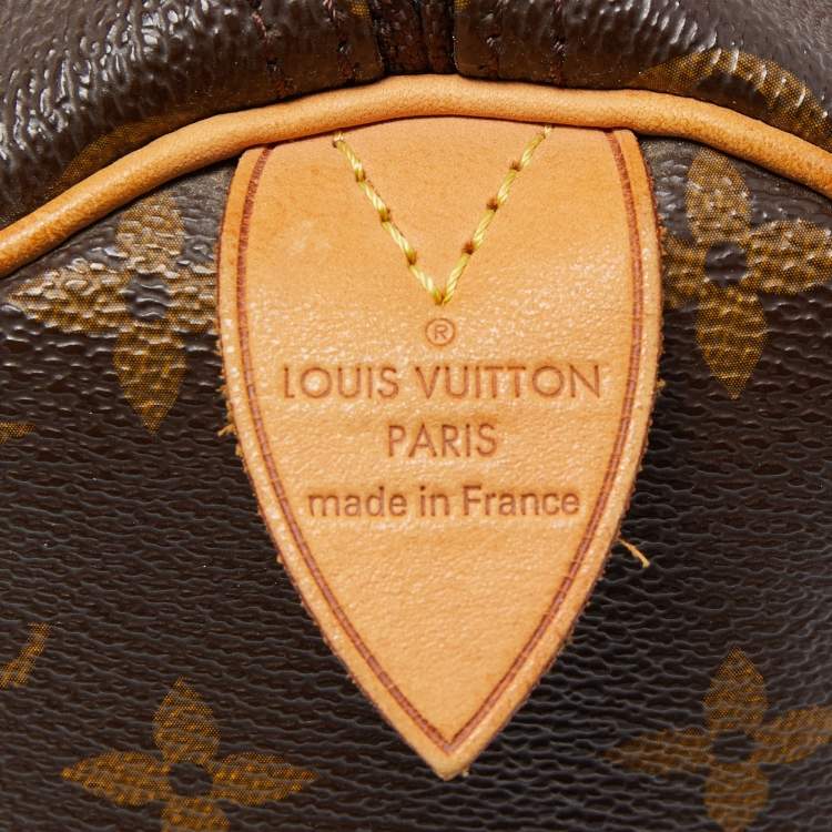Pre Owned Louis Vuitton Monogram Canvas Speedy 30 Bag