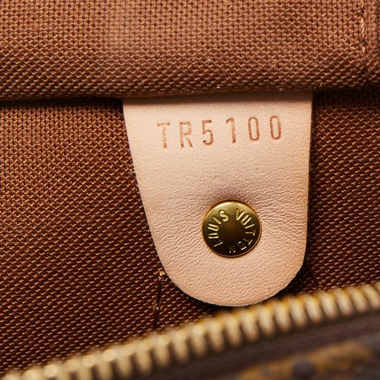 Pre Owned Louis Vuitton Monogram Canvas Speedy 30 Bag