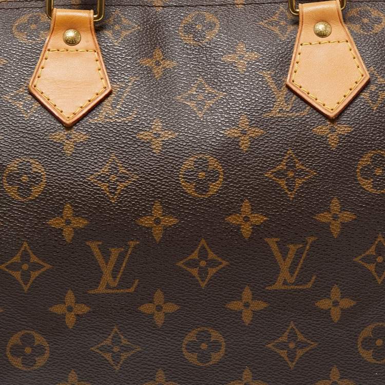 Pre Owned Louis Vuitton Monogram Canvas Speedy 30 Bag