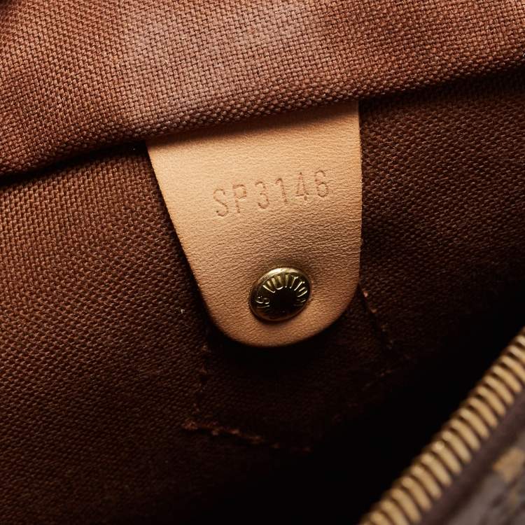 Pre Owned Louis Vuitton Monogram Canvas Speedy 30 Bag