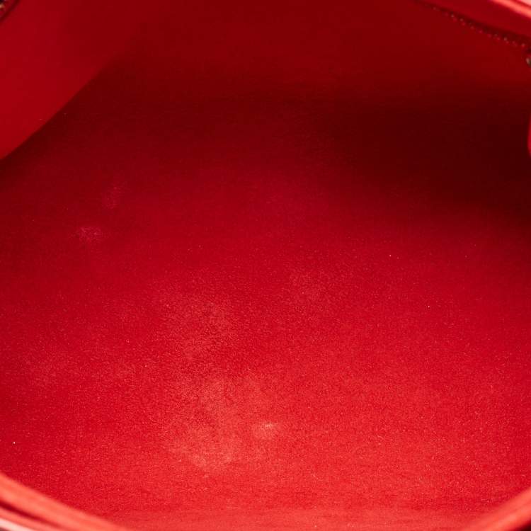 Pre Owned Louis Vuitton Celeste Monogram Empreinte Leather Georges MM Bag