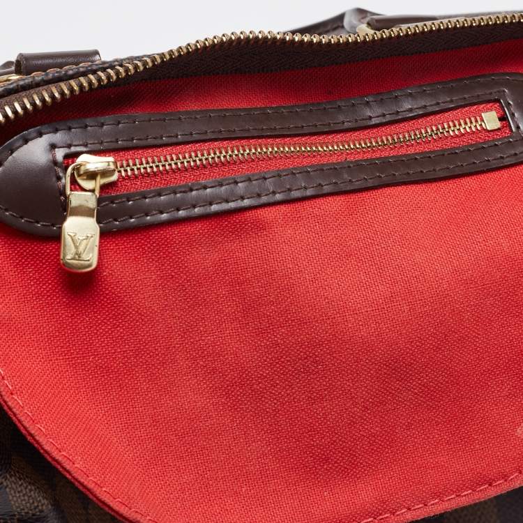 Pre Owned Louis Vuitton Damier Ebene Canvas Speedy 25 Bag