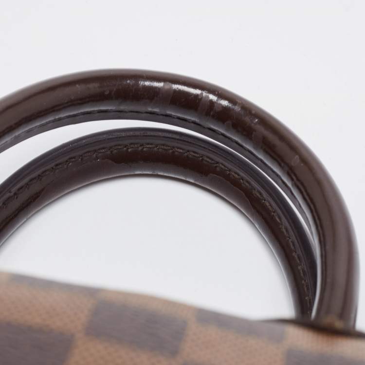 Pre Owned Louis Vuitton Damier Ebene Canvas Speedy 25 Bag