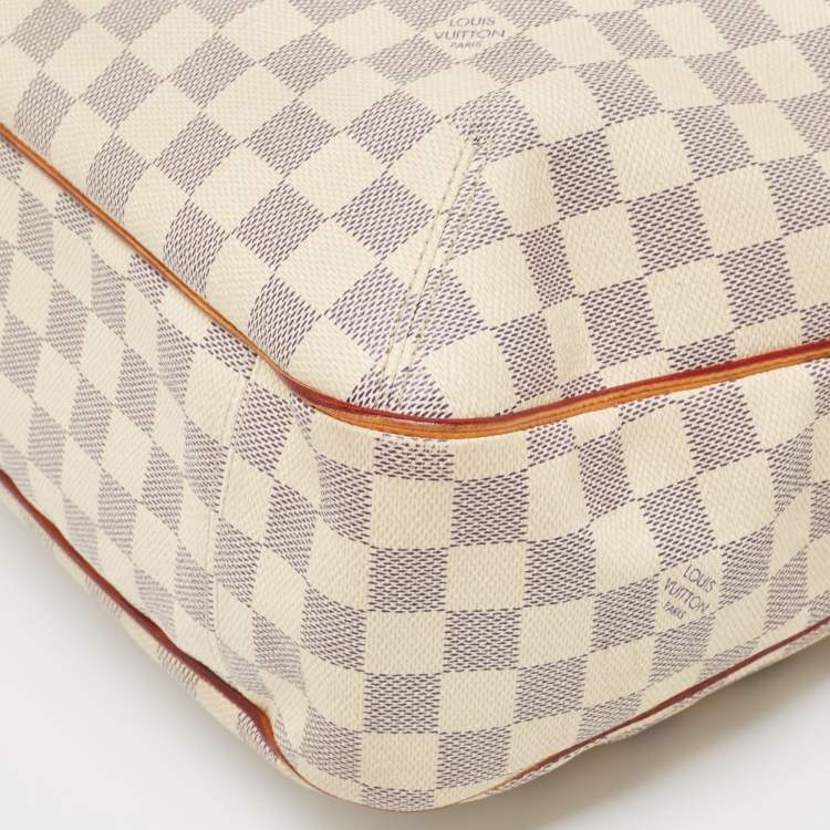 Pre Owned Louis Vuitton Damier Azur Canvas Soffi Bag