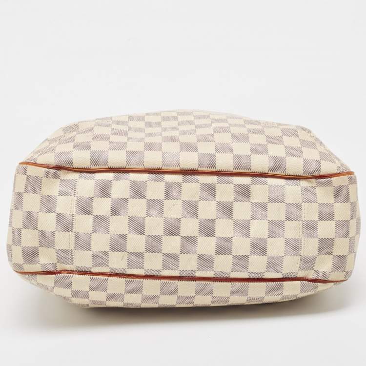 Pre Owned Louis Vuitton Damier Azur Canvas Soffi Bag
