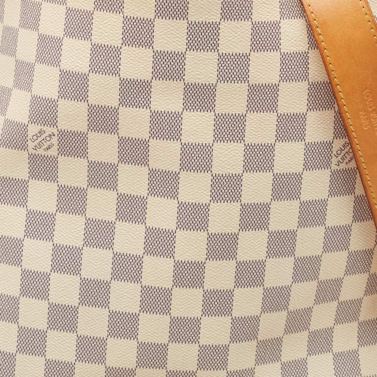 Pre Owned Louis Vuitton Damier Azur Canvas Soffi Bag