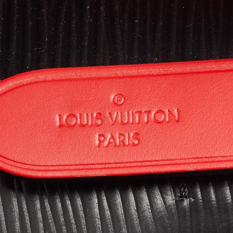 Pre Owned Louis Vuitton Black/Safran Epi Leather NeoNoe BB Bag