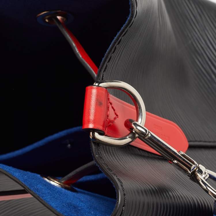 Pre Owned Louis Vuitton Black/Safran Epi Leather NeoNoe BB Bag
