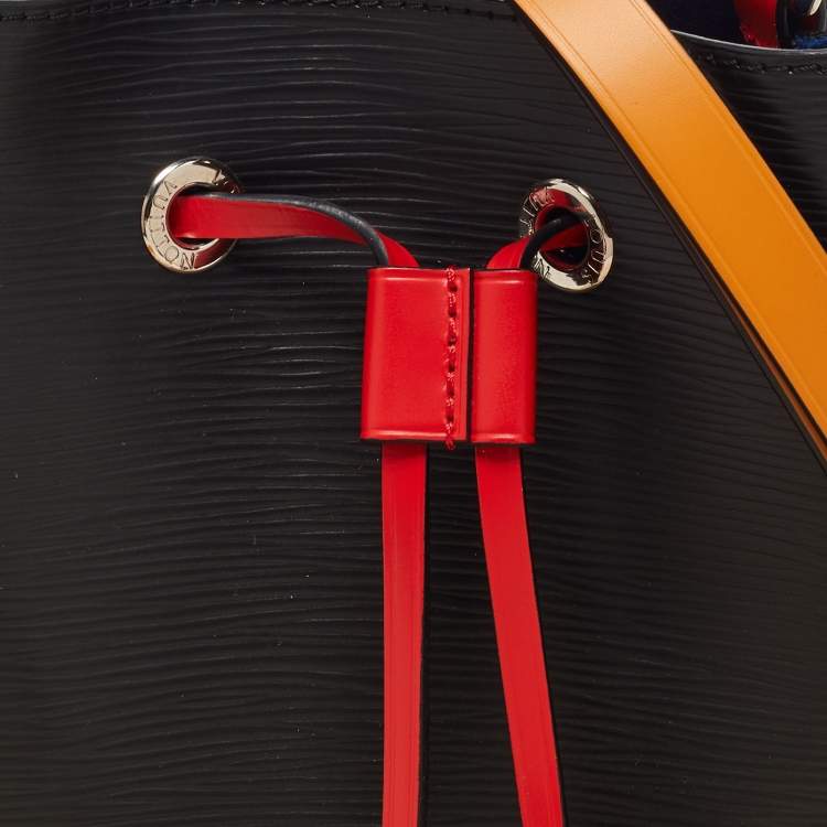 Pre Owned Louis Vuitton Black/Safran Epi Leather NeoNoe BB Bag