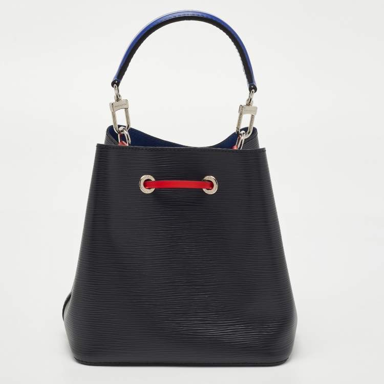 Pre Owned Louis Vuitton Black/Safran Epi Leather NeoNoe BB Bag