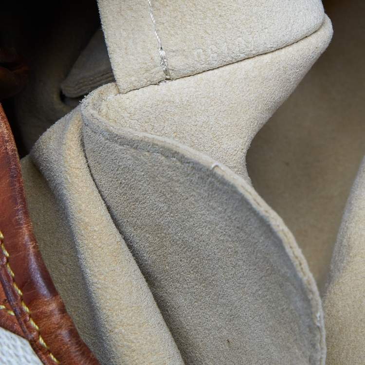 Pre Owned Louis Vuitton Damier Azur Canvas Galliera PM Bag