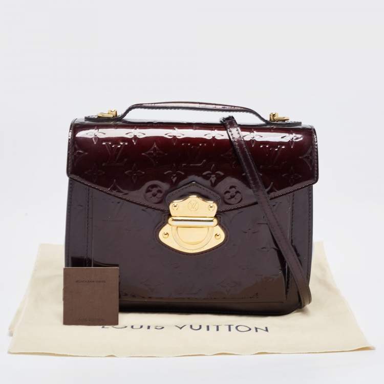 مملوكة مسبقًا Louis Vuitton Amarante Monogram Vernis Mirada Bag