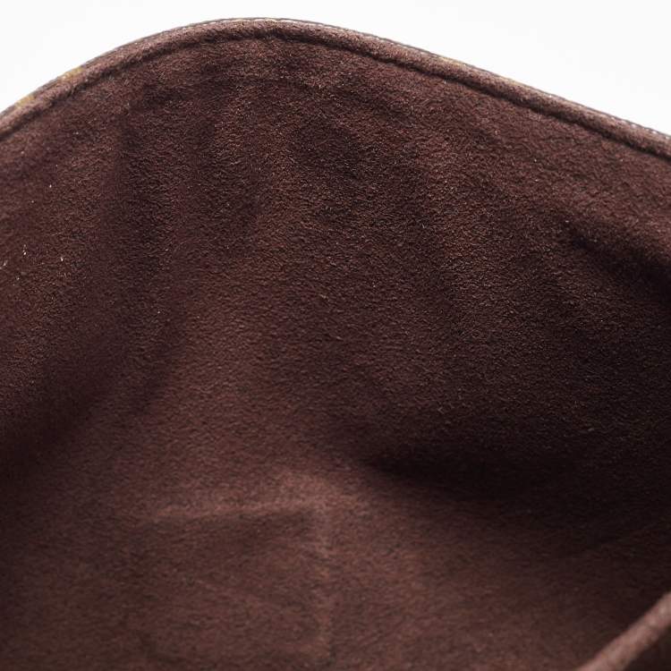 Pre Owned Louis Vuitton Monogram Canvas Pochette Metis Bag