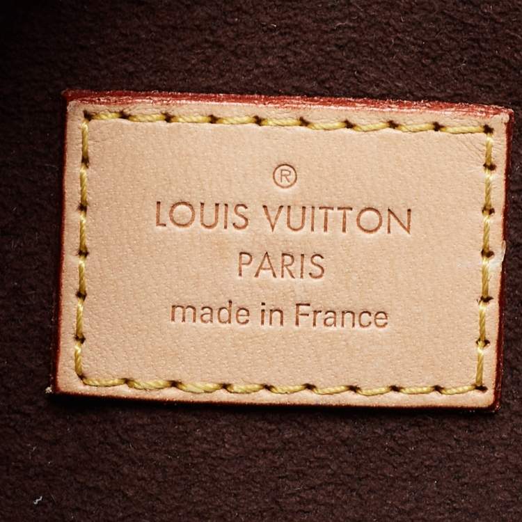 Pre Owned Louis Vuitton Monogram Canvas Pochette Metis Bag