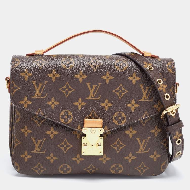 Add this Louis Vuitton Pochette Metis to your closet! She is in