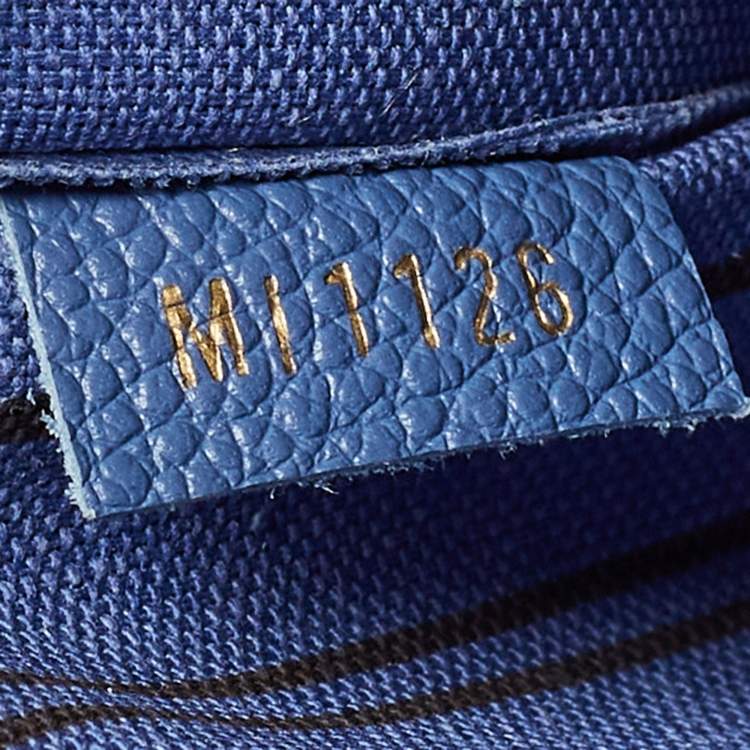 Pre Owned Louis Vuitton Iris Monogram Empreinte Leather Montaigne MM Bag