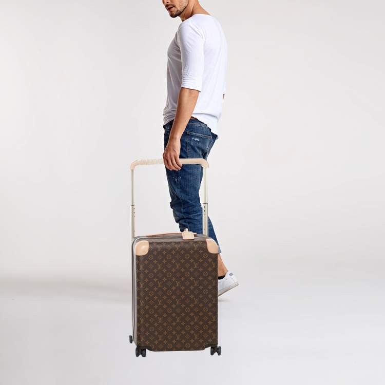 Pre Owned Louis Vuitton Monogram Canvas Horizon 55 Suitcase