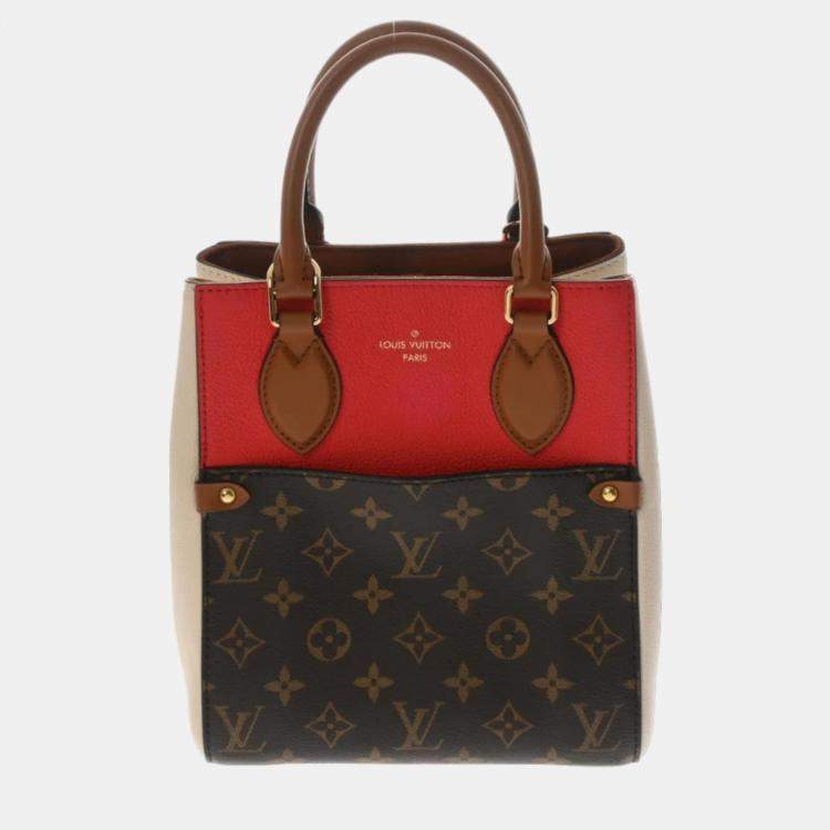 Louis Vuitton Black Taurillon Leather Fold Tote Bag Louis Vuitton