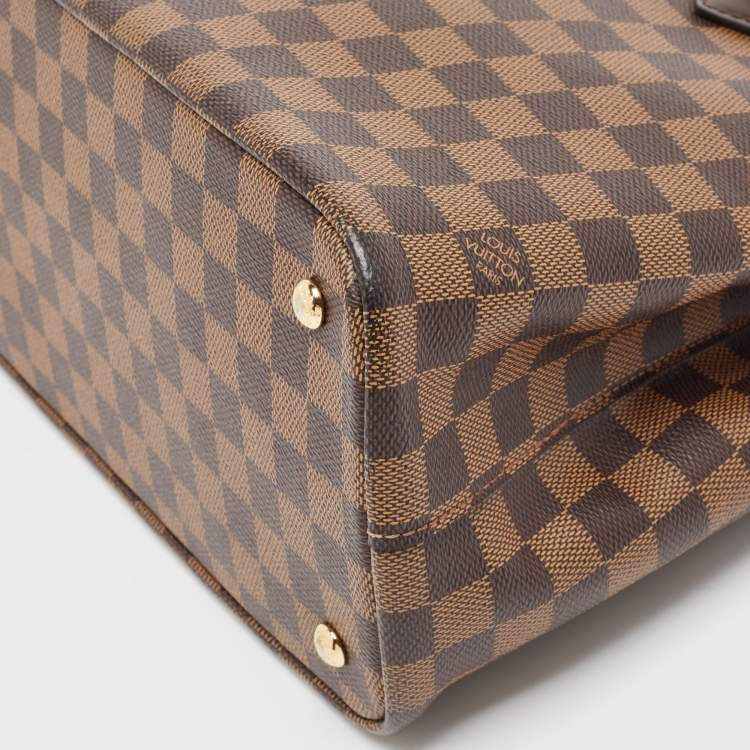Pre Owned Louis Vuitton Damier Ebene Canvas Kensington V Bag