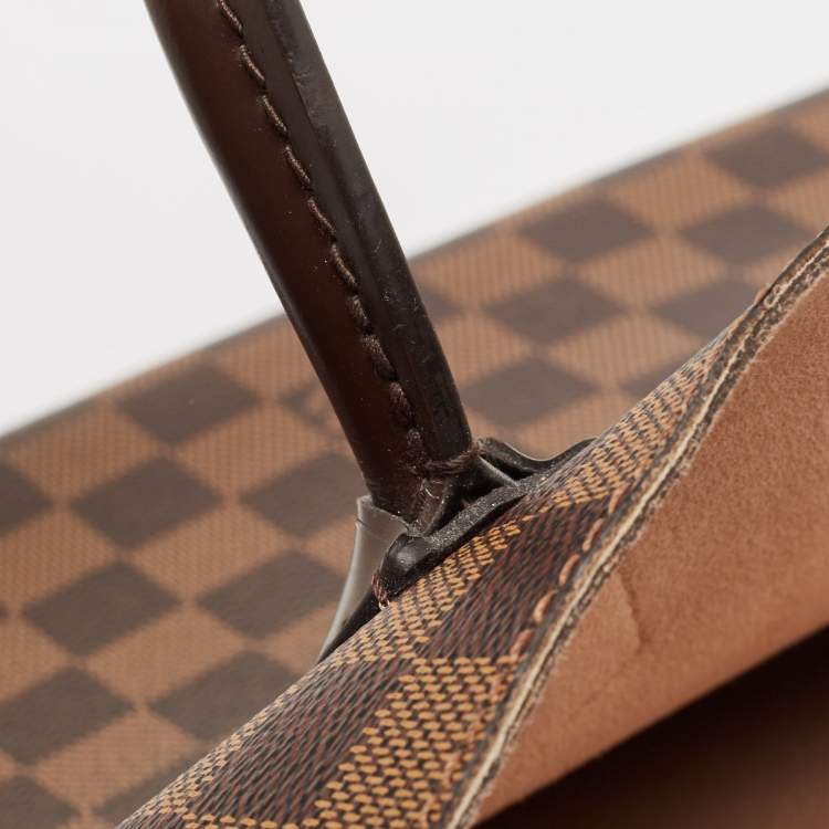 Pre Owned Louis Vuitton Damier Ebene Canvas Kensington V Bag