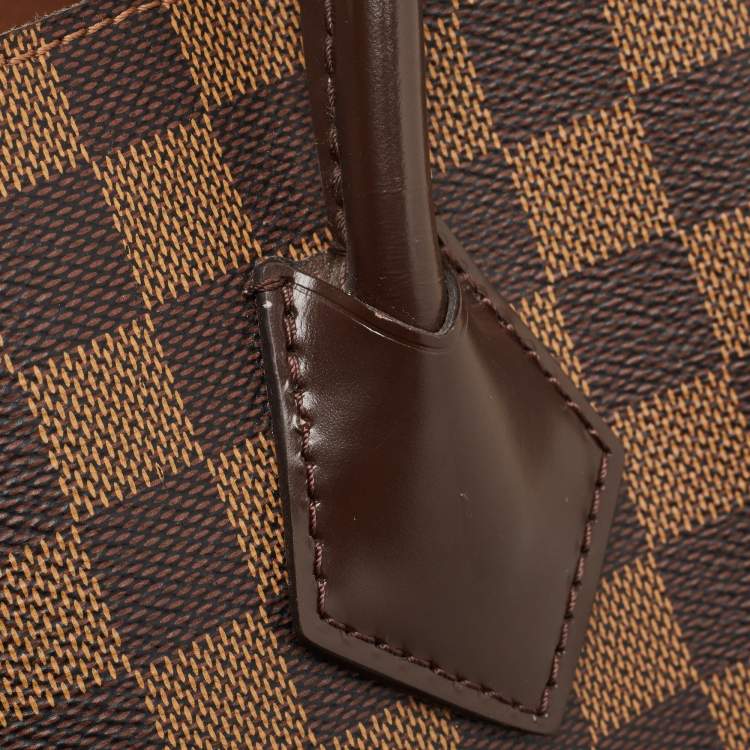 Pre Owned Louis Vuitton Damier Ebene Canvas Kensington V Bag