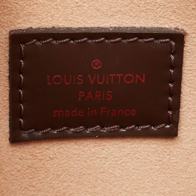 Pre Owned Louis Vuitton Damier Ebene Canvas Kensington V Bag
