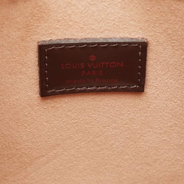 Pre Owned Louis Vuitton Damier Ebene Canvas Kensington V Bag