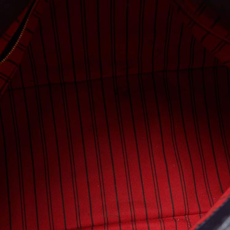 Pre Owned Louis Vuitton Dark Blue Monogram Empreinte Leather Artsy MM Bag