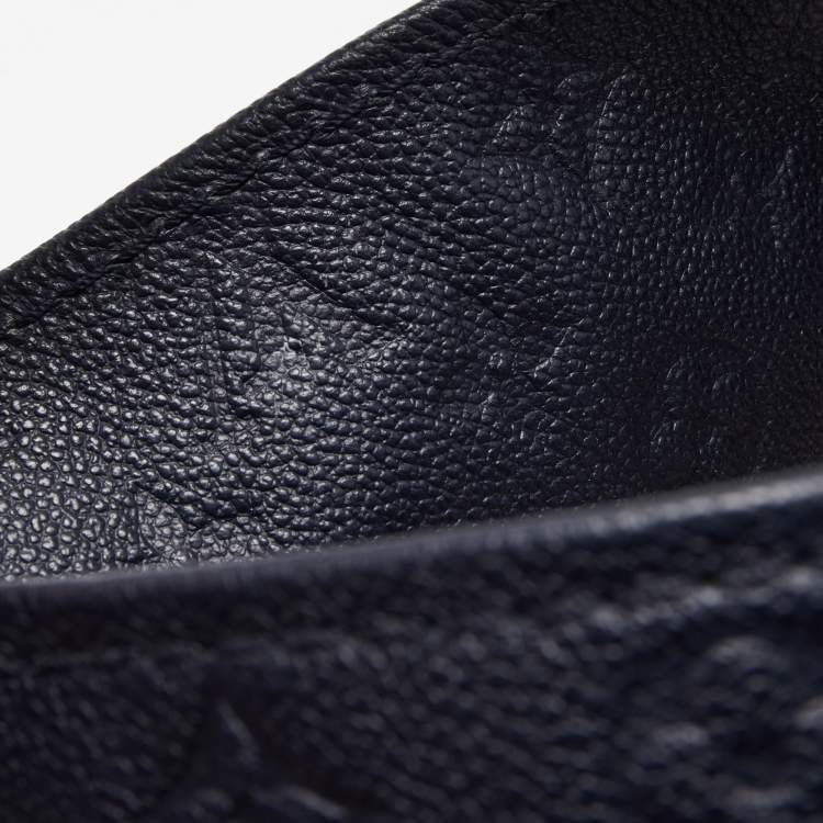 Pre Owned Louis Vuitton Dark Blue Monogram Empreinte Leather Artsy MM Bag