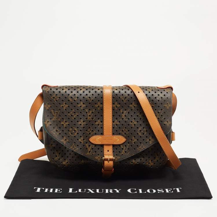 Pre Owned Louis Vuitton Monogram Canvas Sofia Coppola Flore Saumur 30 Bag
