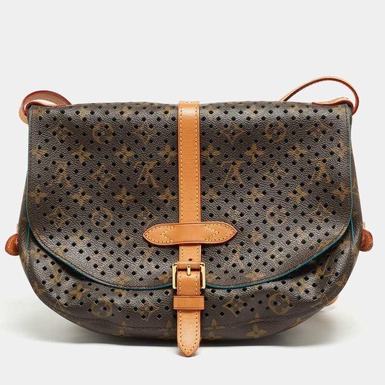 Pre Owned Louis Vuitton Monogram Canvas Sofia Coppola Flore Saumur 30 Bag