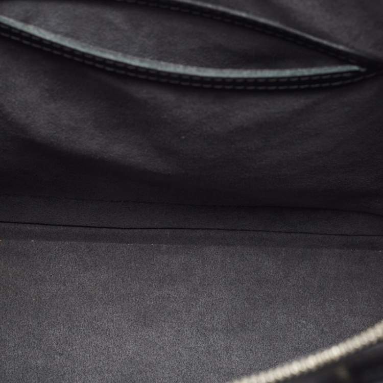 Pre Owned Louis Vuitton Black Epi Leather Alma PM Bag