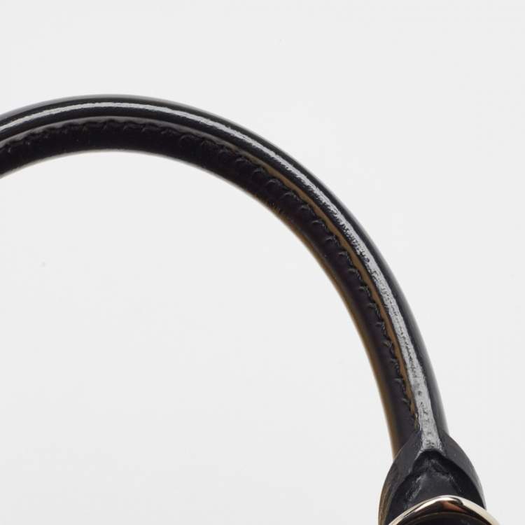 Pre Owned Louis Vuitton Black Epi Leather Alma PM Bag