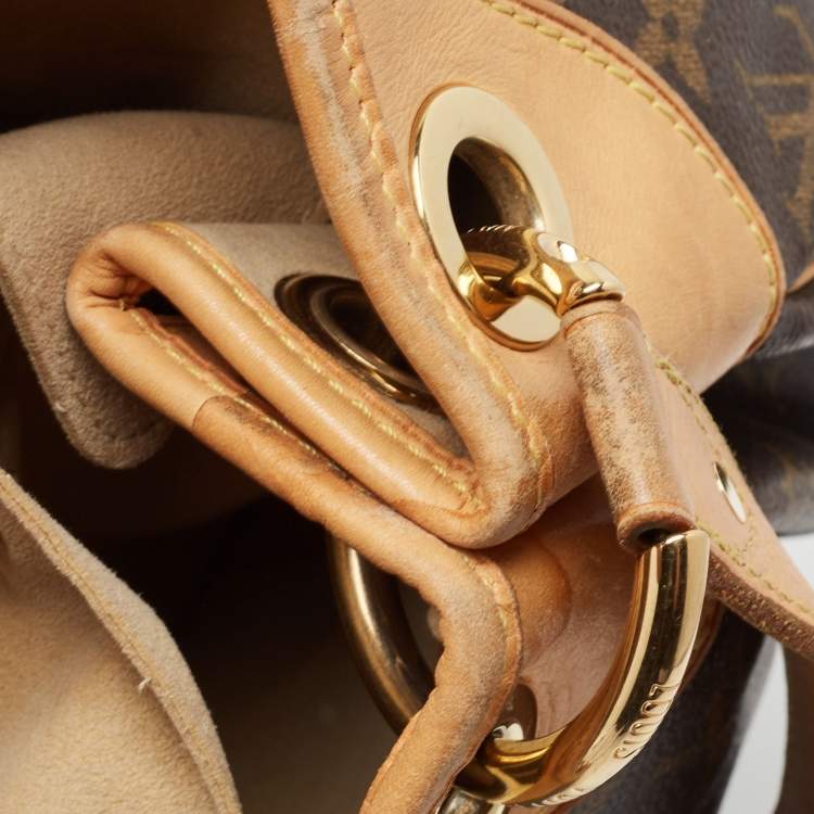 Pre Owned Louis Vuitton Monogram Canvas Galliera GM Bag