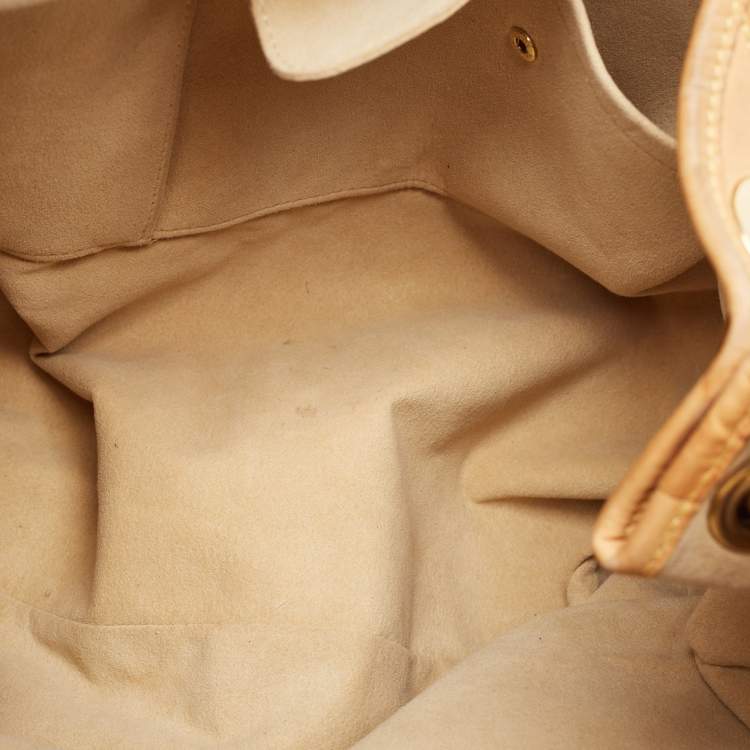 Pre Owned Louis Vuitton Monogram Canvas Galliera GM Bag