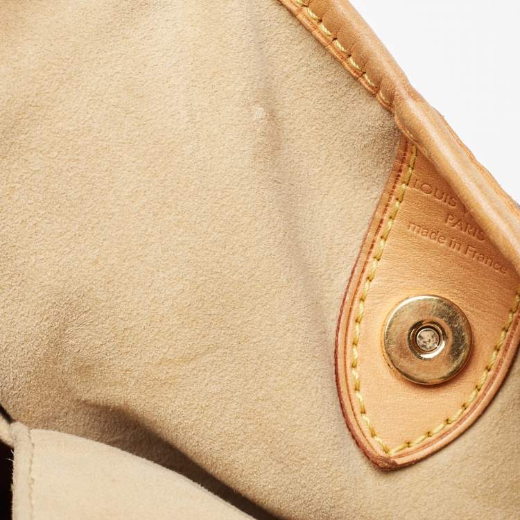Pre Owned Louis Vuitton Monogram Canvas Galliera GM Bag