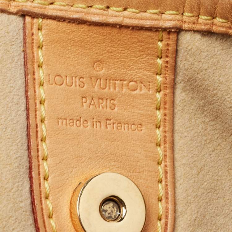 Pre Owned Louis Vuitton Monogram Canvas Galliera GM Bag