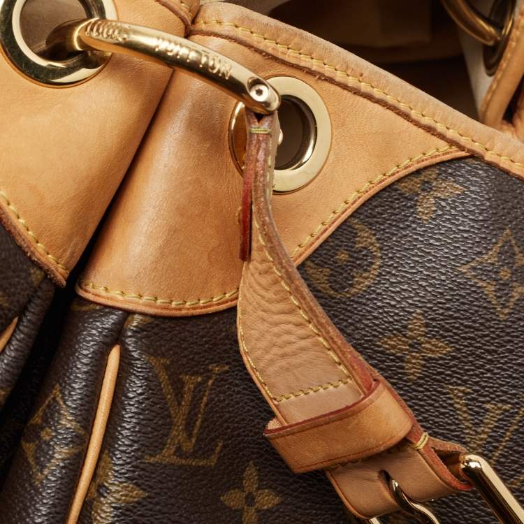 Pre Owned Louis Vuitton Monogram Canvas Galliera GM Bag