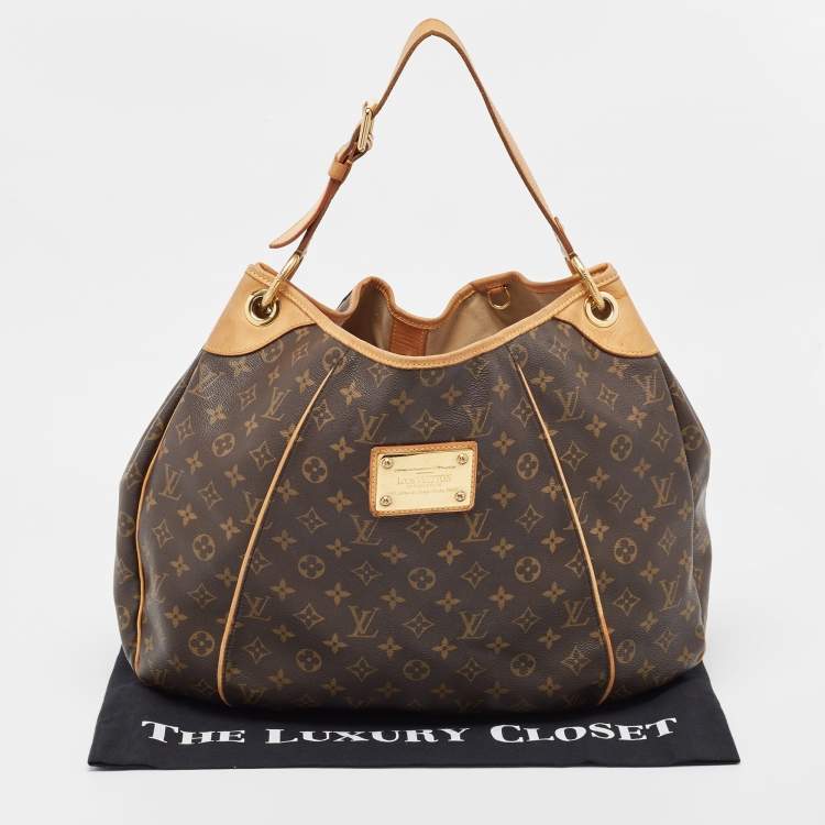 Pre Owned Louis Vuitton Monogram Canvas Galliera GM Bag