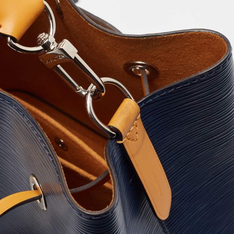 Pre Owned Louis Vuitton Indigo/Safran Epi Leather NeoNoe BB Bag