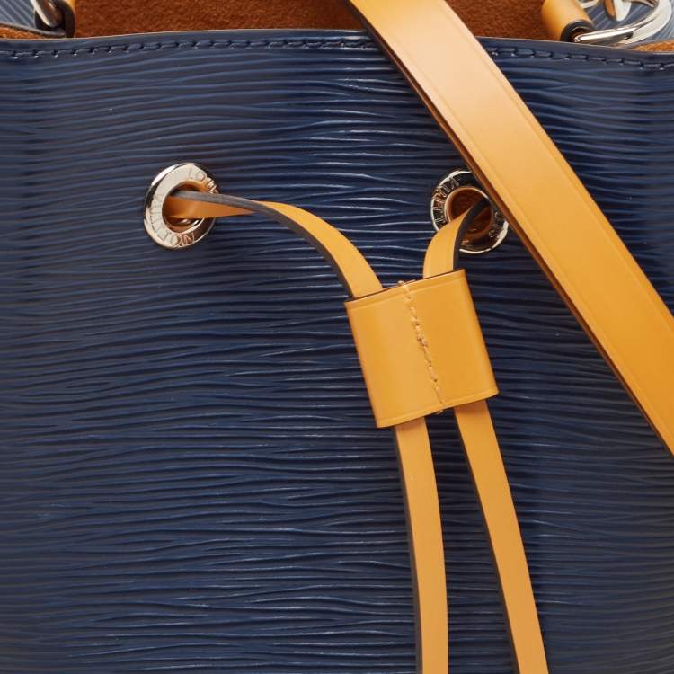 Pre Owned Louis Vuitton Indigo/Safran Epi Leather NeoNoe BB Bag