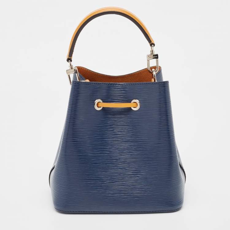 Pre Owned Louis Vuitton Indigo/Safran Epi Leather NeoNoe BB Bag